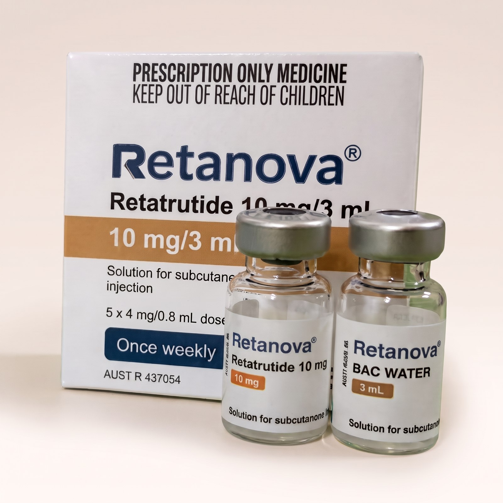 Retatrutide Vial 10mg vial — Pepixfi
